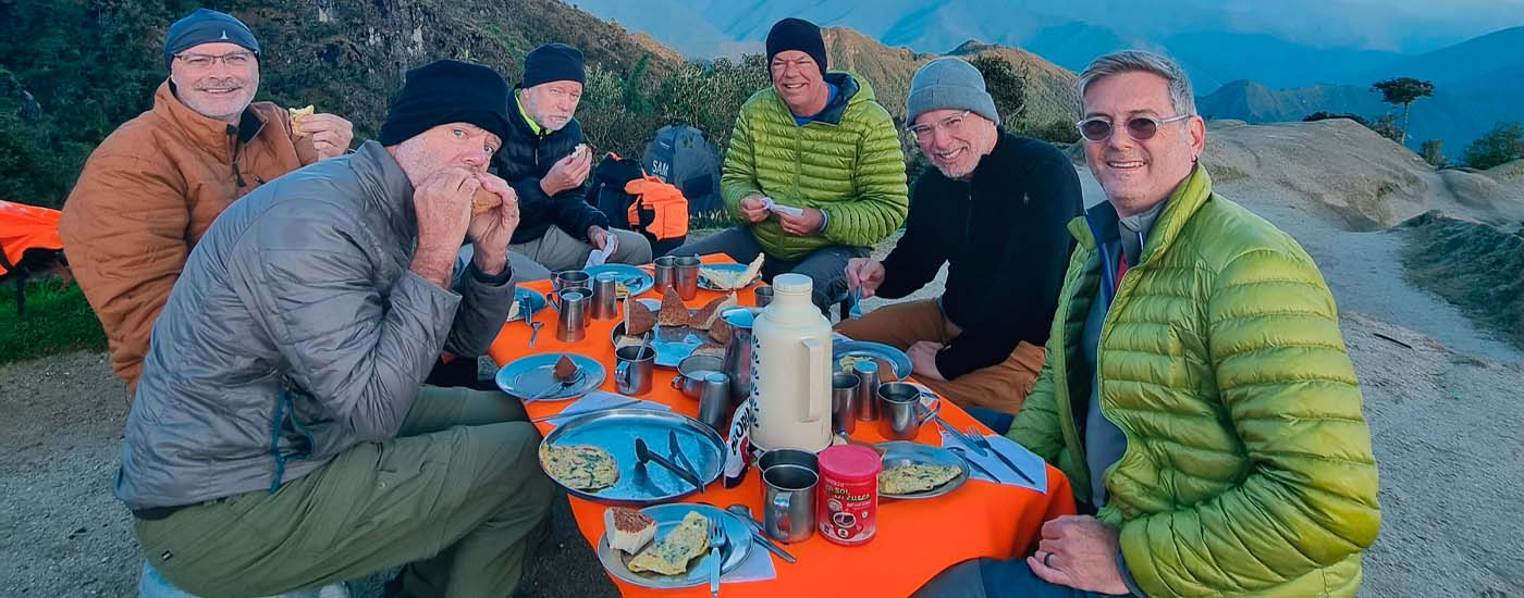 Food on the Inca Trail 69 explorer - 69explorer