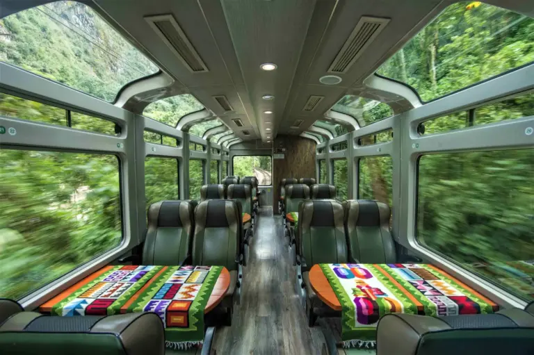 Machu Picchu by train vistadome
