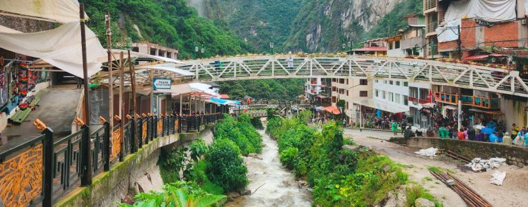 The town of Aguas Calientes, At the foot of Machu Picchu - 69explorer