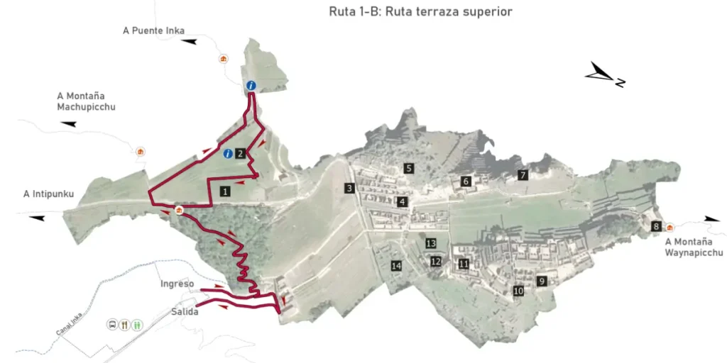 Circuit 1 at Machu Picchu